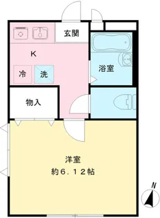 KSハイツ【2階】の間取り