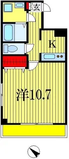 パークサイドヒルズ【4階】の間取り
