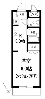 東京都文京区本駒込6【マンション】の間取り
