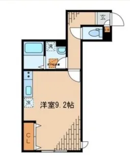 ル・レーブ【1階】の間取り