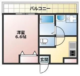 一番館 瀬戸【1階】の間取り