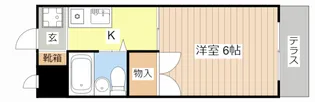 滋賀県甲賀市水口町東名坂【マンション】の間取り