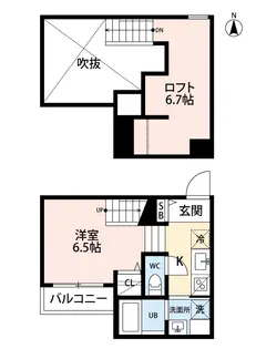 熊本県熊本市中央区国府2【アパート】の間取り