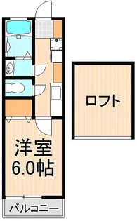 アーバングレース参番館【2階】の間取り
