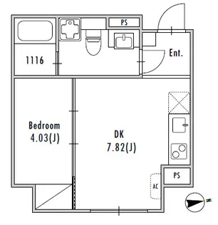 GRAN PASEO大森III【1階】の間取り