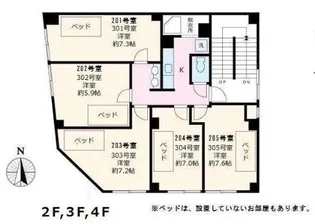 TCRE東上野(レジデンス東上野)【2階】の間取り