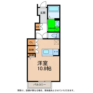 HINATA Garden【1階】の間取り