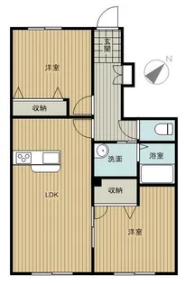 コンフォーザ(4048630)【1階】の間取り