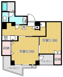 Gran Entrare【2階】の間取り