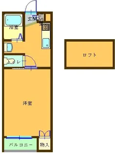 ハイム法の木【2階】の間取り