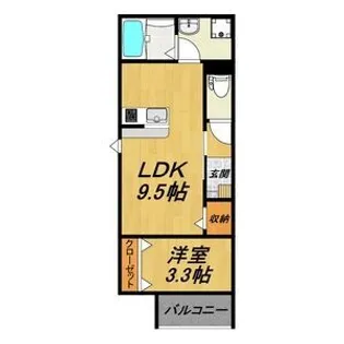 LE COCON 甚目寺II【3階】の間取り