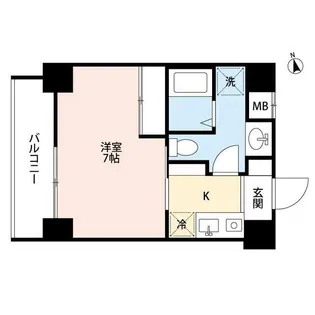 戸越銀座テラス【3階】の間取り