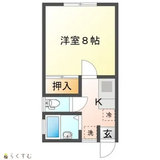 コーポすずき【2階】の間取り