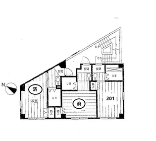 エフオットワン【2階】の間取り