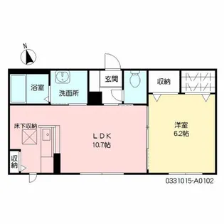 シャーメゾンS【1階】の間取り