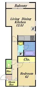 マリーナデルレイVII【2階】の間取り
