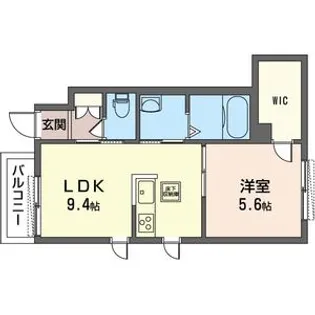 シャーメゾン上馬1st【1階】の間取り