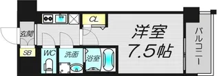 ファーストフィオーレ長田グランディール【10階】の間取り