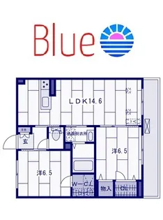 プログレス新鶴見【1階】の間取り