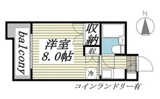 メゾン・ド・エルヴェ【4階】の間取り