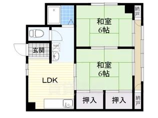 北野ビル【3階】の間取り