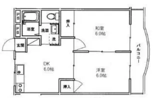 グレースフル【2階】の間取り