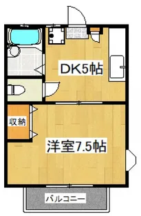 フレンズ【2階】の間取り