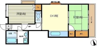 ロイヤルパレス【2階】の間取り