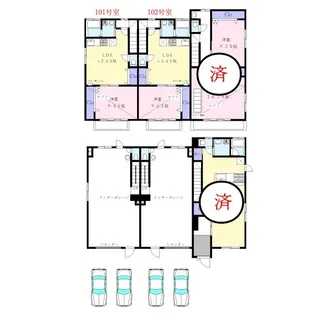 グランフォルテ【2階】の間取り