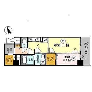 Falke・Ehre【4階】の間取り