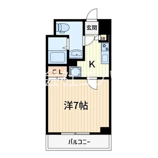 GENOVIA西川口II【7階】の間取り