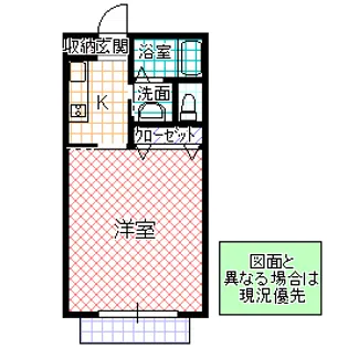 フォーレストハイム B【2階】の間取り