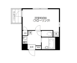 エスプワール五本木【3階】の間取り