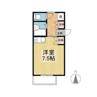 第2ホーメスト一社【3階】の間取り