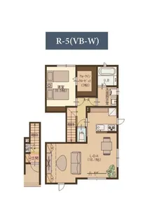 ユーソニアン・前川東Eの間取り
