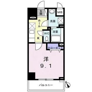 West Grove【2階】の間取り