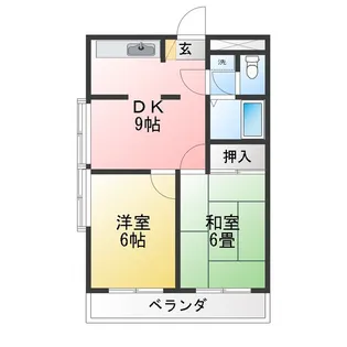 レジデンス向ヶ丘【4階】の間取り