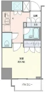 セジョリ西麻布【8階】の間取り