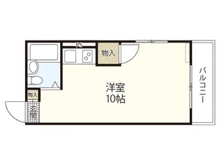 グリーンハイツ草津I【4階】の間取り