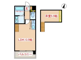 ISORA【2階】の間取り