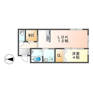 モンブラン【2階】の間取り