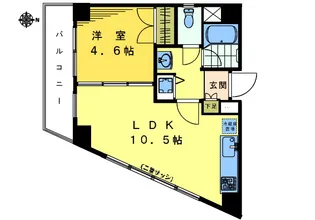ガンチーニ上落合【4階】の間取り