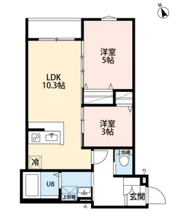 Relier相模原(ルリエサガミハラ)【2階】の間取り