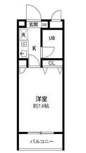 PLENDY戸塚【4階】の間取り