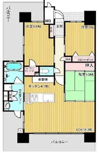 アルファステイツ加古川駅前【10階】の間取り