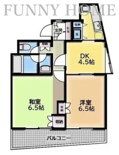 エスポワール池尻【3階】の間取り