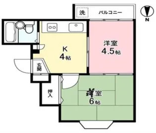 ビラバンテージ【2階】の間取り
