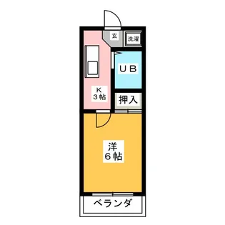 岩本ビル【5階】の間取り
