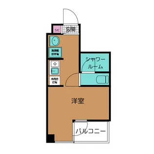 レスピール三鷹【7階】の間取り