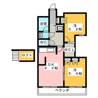 ヒルズ青葉台【2階】の間取り